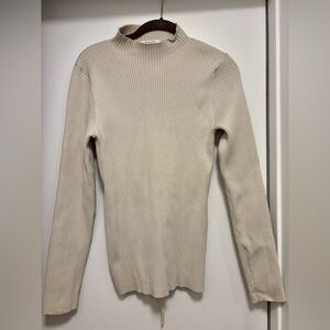 Aritzia Babaton Tie back long sleeve sweater NWOT